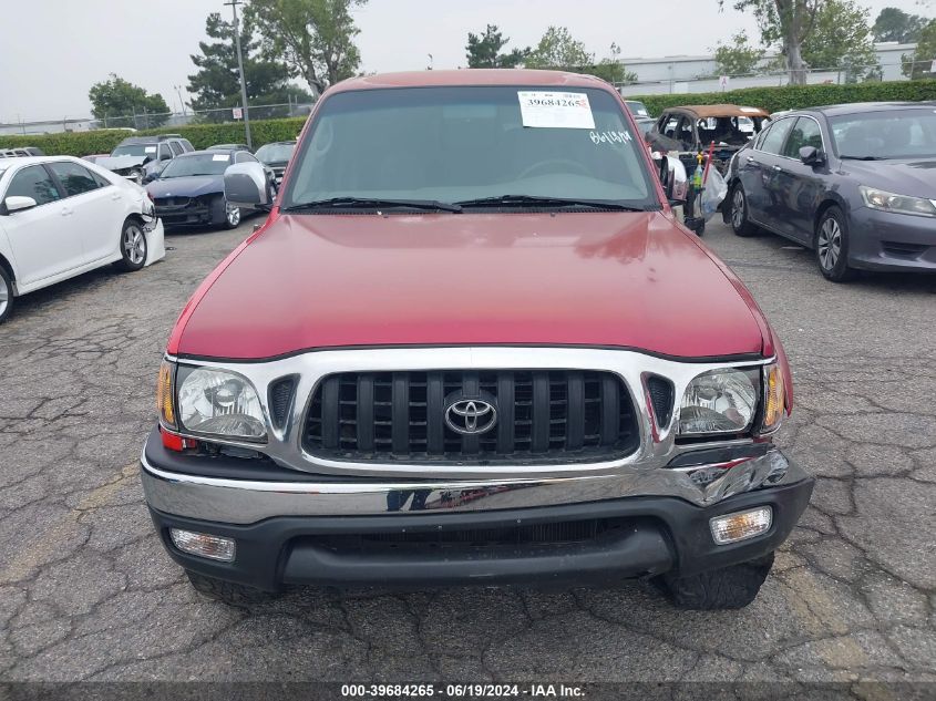 2004 Toyota Tacoma Double Cab Prerunner VIN: 5TEGN92N24Z336932 Lot: 39684265