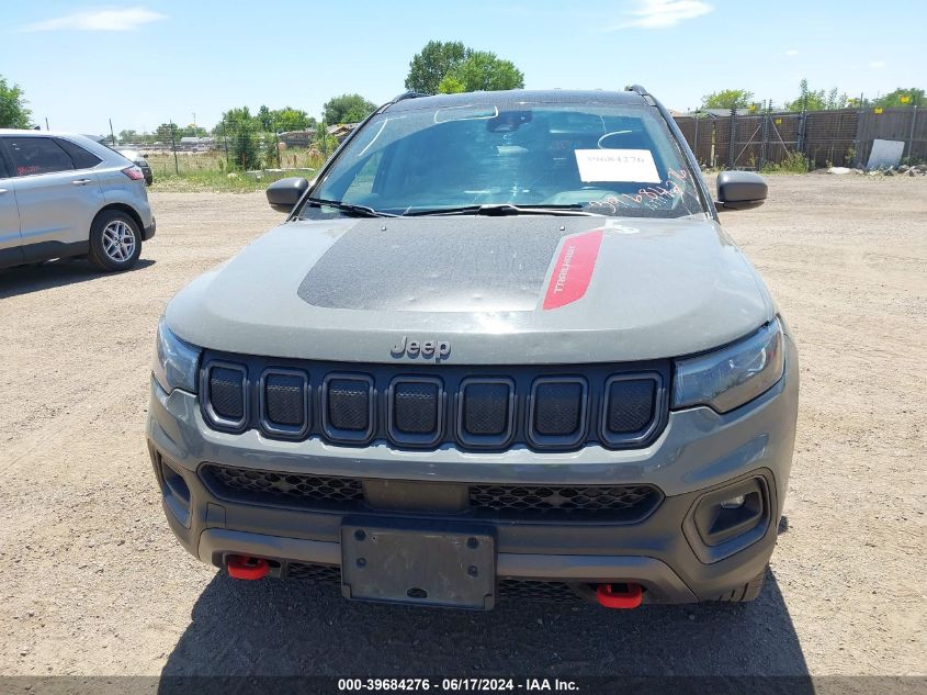 2022 Jeep Compass Trailhawk 4X4 VIN: 3C4NJDDB0NT117299 Lot: 39684276