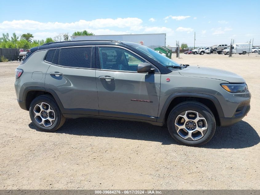 2022 JEEP COMPASS TRAILHAWK 4X4 - 3C4NJDDB0NT117299