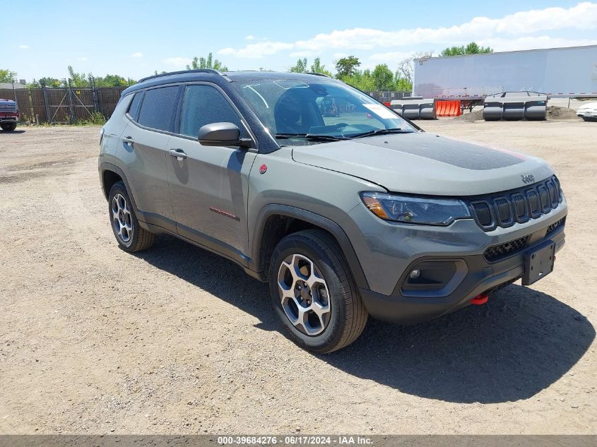 2022 Jeep Compass Trailhawk 4X4 VIN: 3C4NJDDB0NT117299 Lot: 39684276