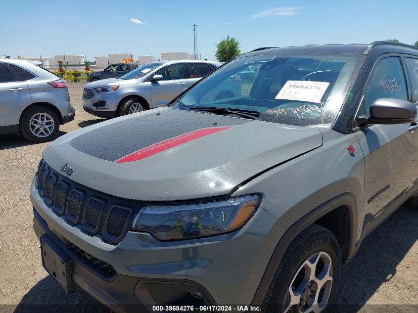 2022 Jeep Compass Trailhawk 4X4 VIN: 3C4NJDDB0NT117299 Lot: 39684276