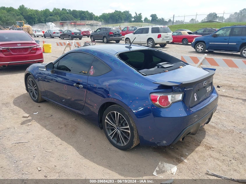 2013 Subaru Brz Limited VIN: JF1ZCAC18D2613914 Lot: 39684283