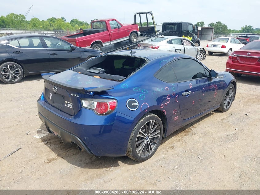 2013 Subaru Brz Limited VIN: JF1ZCAC18D2613914 Lot: 39684283