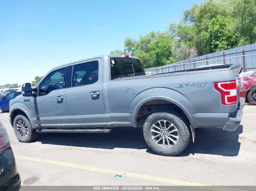 2019 Ford F-150 Xlt VIN: 1FTFW1E44KKE93876 Lot: 39684289