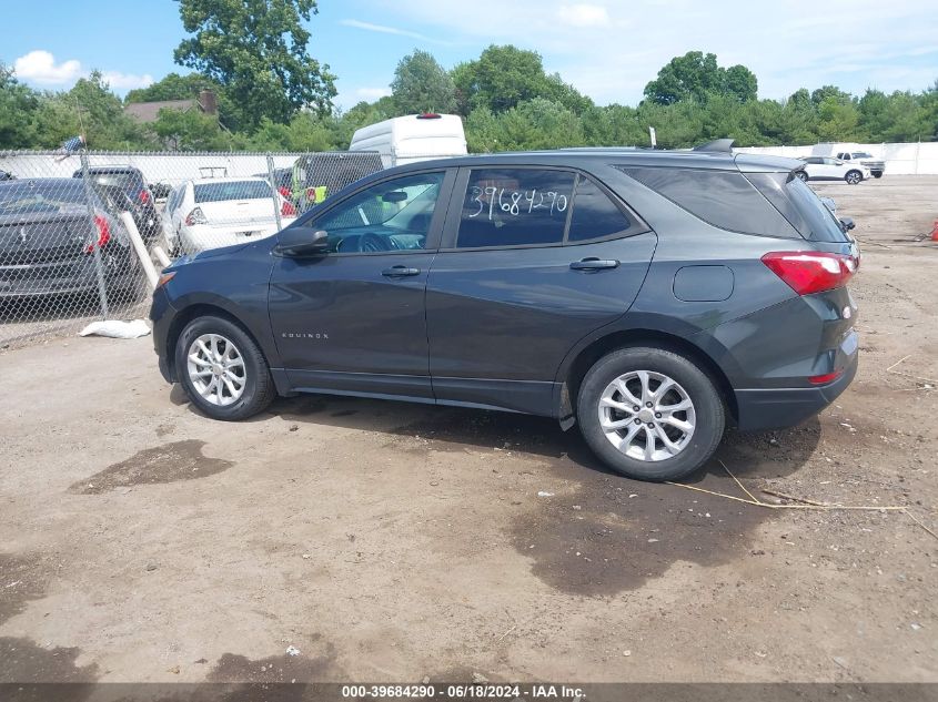 2020 Chevrolet Equinox Fwd Ls VIN: 3GNAXHEV1LS666887 Lot: 39684290