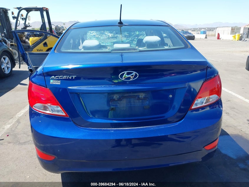 2017 Hyundai Accent Se VIN: KMHCT4AE3HU315395 Lot: 39684294