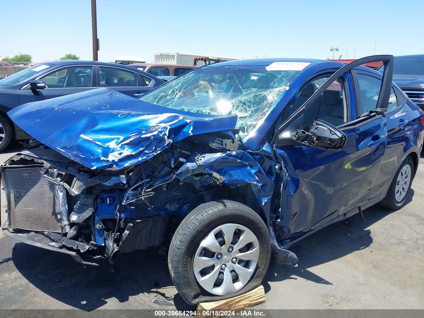 2017 Hyundai Accent Se VIN: KMHCT4AE3HU315395 Lot: 39684294