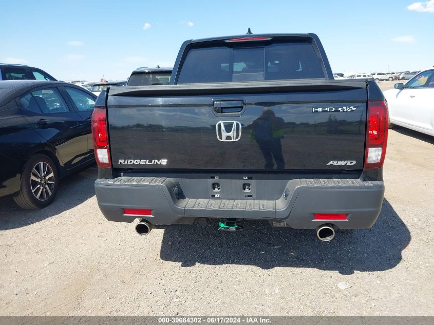 2023 Honda Ridgeline Rtl VIN: 5FPYK3F54PB001172 Lot: 39684302