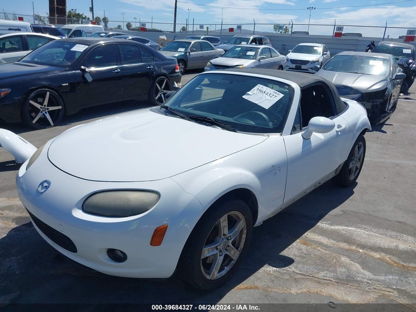 2008 Mazda Mx-5 Sport VIN: JM1NC25F580140577 Lot: 39684327