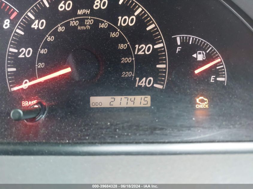 2005 Toyota Camry Xle V6 VIN: 4T1BF30K55U601099 Lot: 39684328