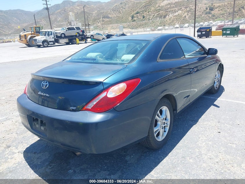 2004 Toyota Camry Solara Se VIN: 4T1CE38P74U943062 Lot: 39684333