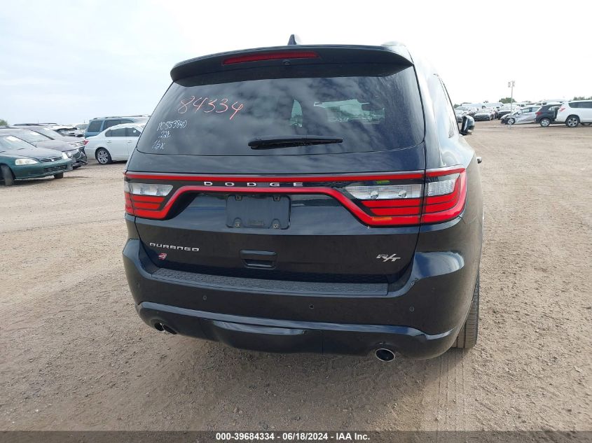 2023 Dodge Durango R/T Plus Awd VIN: 1C4SDJCTXPC553840 Lot: 39684334