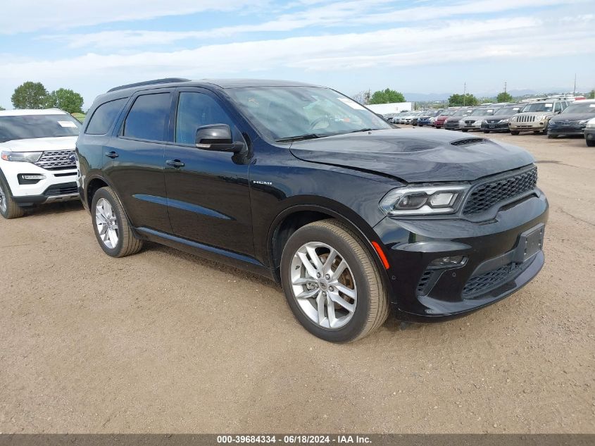 2023 Dodge Durango R/T Plus Awd VIN: 1C4SDJCTXPC553840 Lot: 39684334