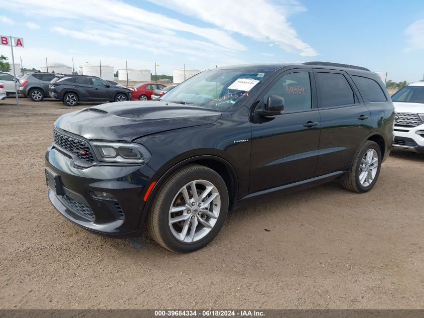 2023 Dodge Durango R/T Plus Awd VIN: 1C4SDJCTXPC553840 Lot: 39684334