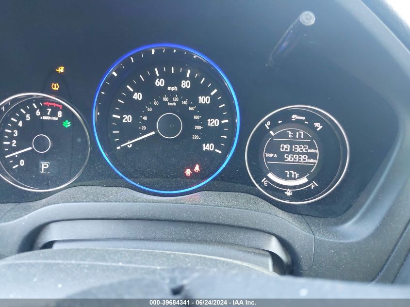 2016 Honda Hr-V Ex-L VIN: 3CZRU6H75GM730312 Lot: 39684341