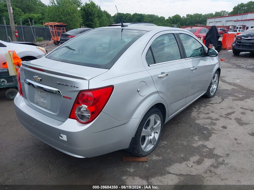 2013 CHEVROLET SONIC LTZ - 1G1JE5SB4D4115080