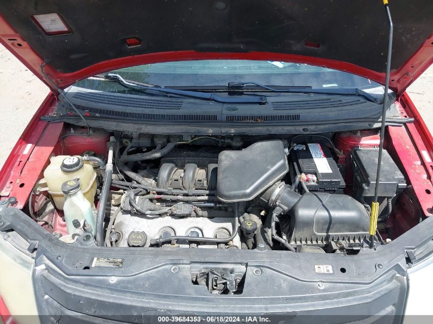 2007 Ford Edge Sel Plus VIN: 2FMDK49C57BA93408 Lot: 39684353