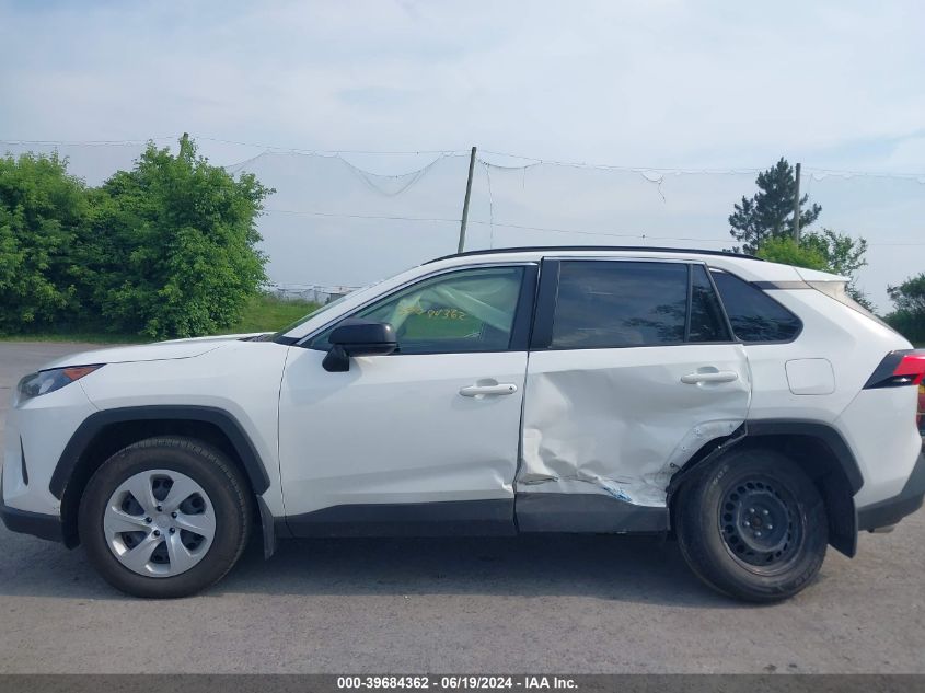 2021 Toyota Rav4 Le VIN: JTMF1RFV7MD070284 Lot: 39684362