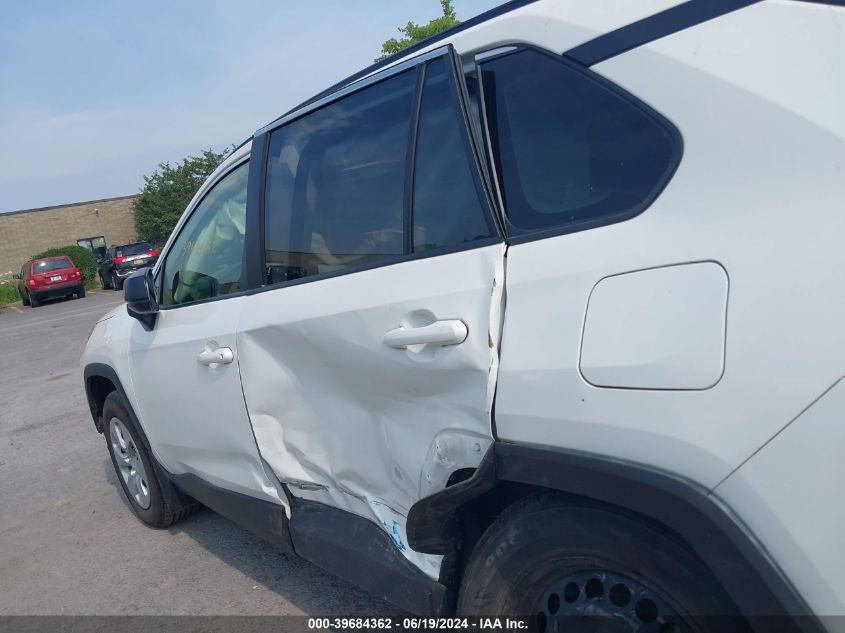 2021 Toyota Rav4 Le VIN: JTMF1RFV7MD070284 Lot: 39684362