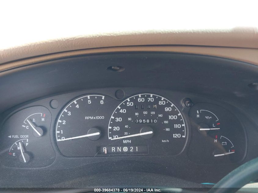 1998 Ford Explorer VIN: 1FMZU34E4WZA65226 Lot: 39684378