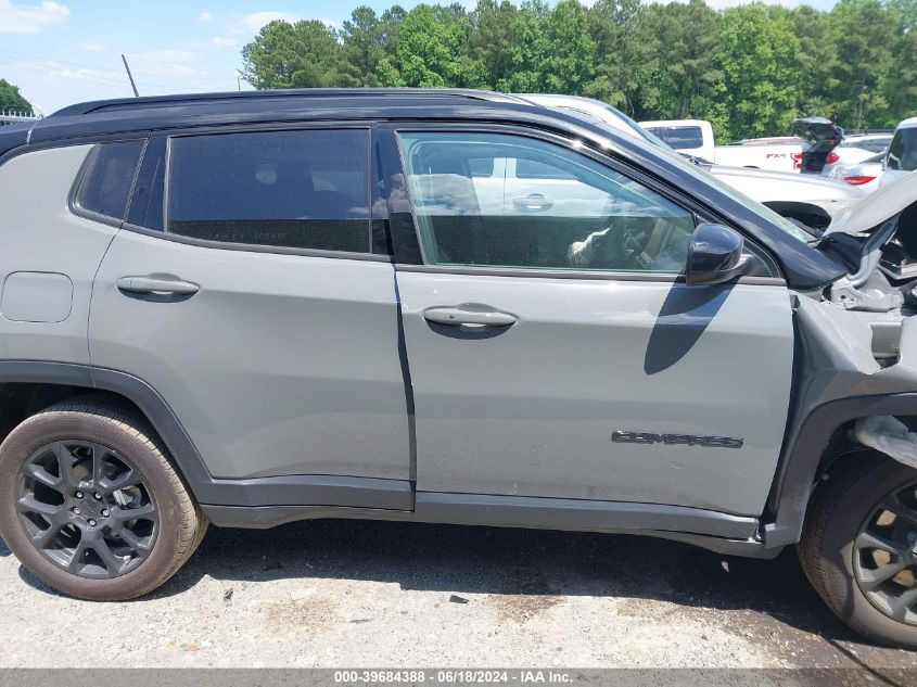 2023 Jeep Compass Altitude 4X4 VIN: 3C4NJDBNXPT535238 Lot: 39684388