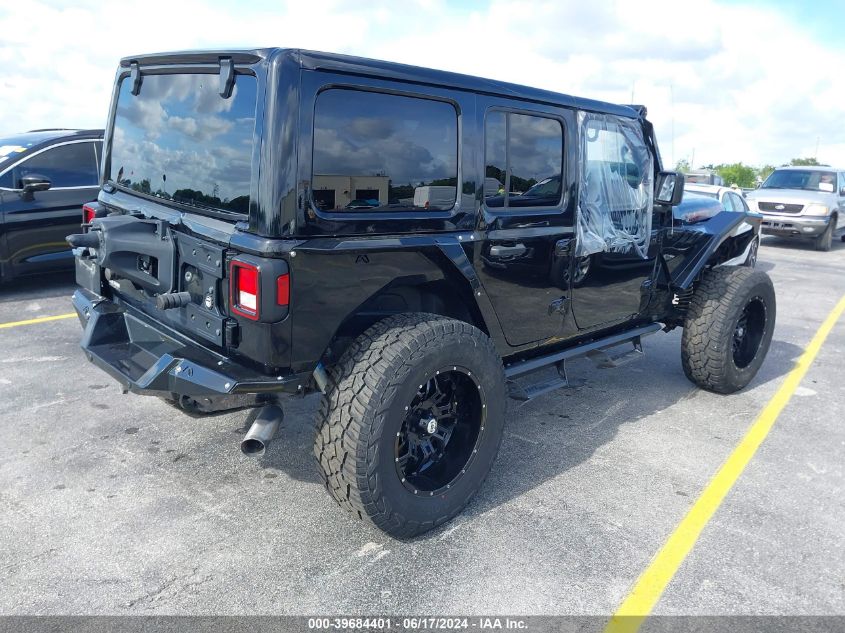 2018 Jeep Wrangler Unlimited Rubicon 4X4 VIN: 1C4HJXFGXJW169230 Lot: 39684401