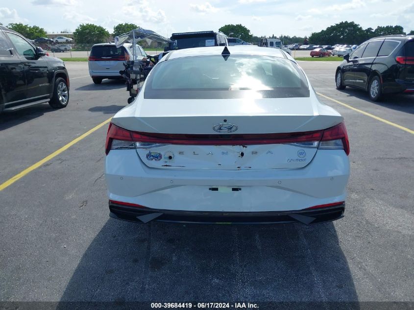 2021 HYUNDAI ELANTRA 2.0L I-4 DOHC, VVT, (VIN: 5NPLP4AG0MH011732