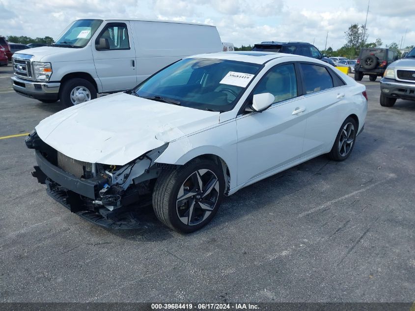 2021 HYUNDAI ELANTRA 2.0L I-4 DOHC, VVT, (VIN: 5NPLP4AG0MH011732