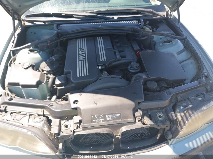 2003 BMW 325I VIN: WBAAZ33433KP79166 Lot: 39684421