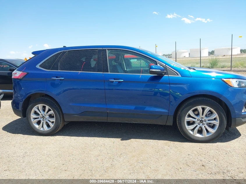 2023 Ford Edge Titanium VIN: 2FMPK4K92PBA36188 Lot: 39684428