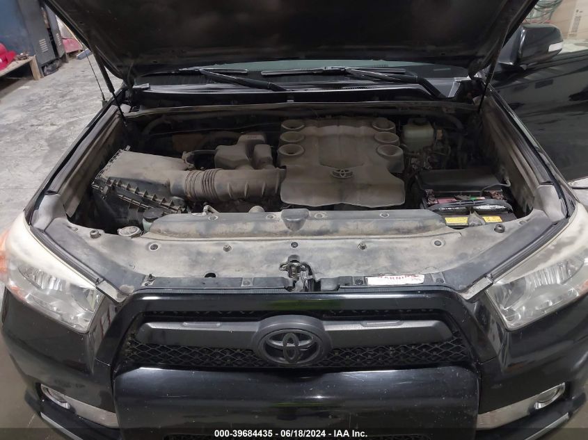 2012 Toyota 4Runner Limited VIN: JTEBU5JR3C5087225 Lot: 39684435