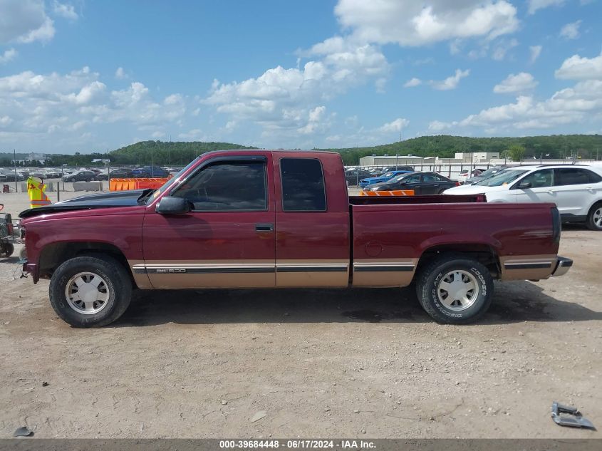 1997 GMC Sierra 1500 Sl Wideside VIN: 2GTEC19R5V1527032 Lot: 39684448
