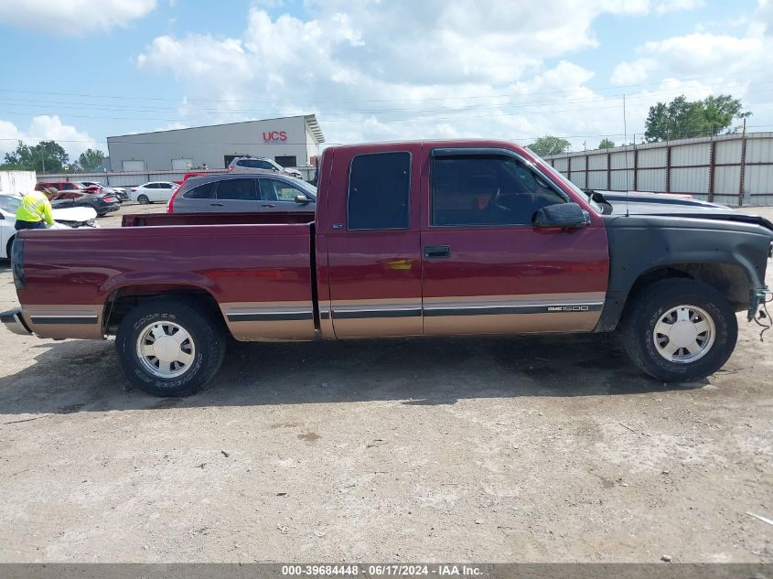 1997 GMC Sierra 1500 Sl Wideside VIN: 2GTEC19R5V1527032 Lot: 39684448