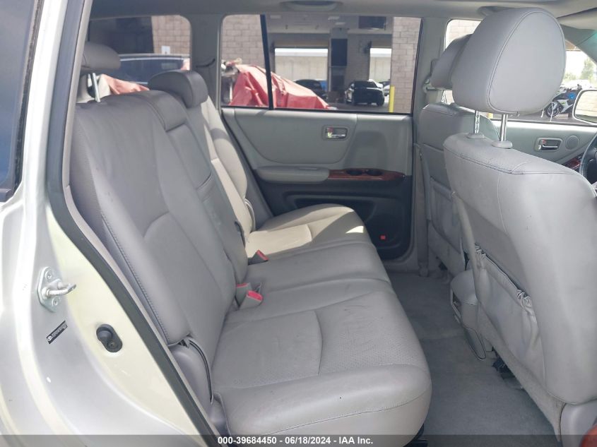 2005 Toyota Highlander Limited V6 VIN: JTEEP21A150102205 Lot: 39684450