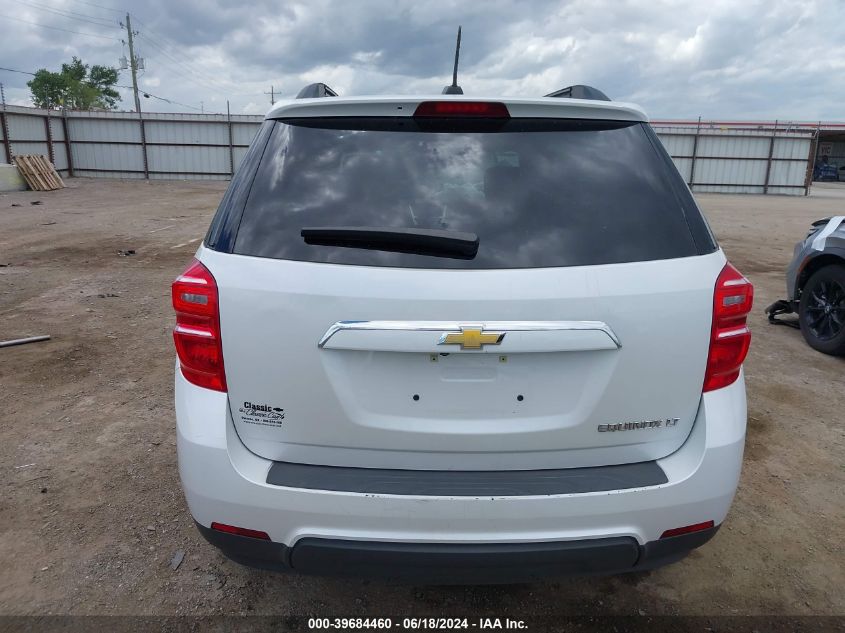2016 Chevrolet Equinox Lt VIN: 2GNALCEK9G1142568 Lot: 39684460