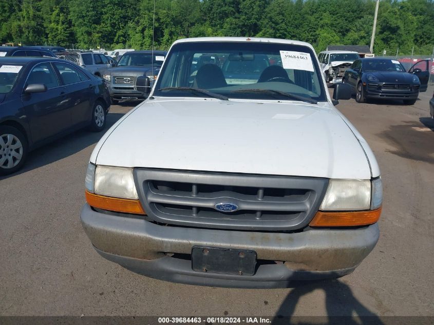 2000 Ford Ranger Xl/Xlt VIN: 1FTYR10C5YPA73487 Lot: 39684463