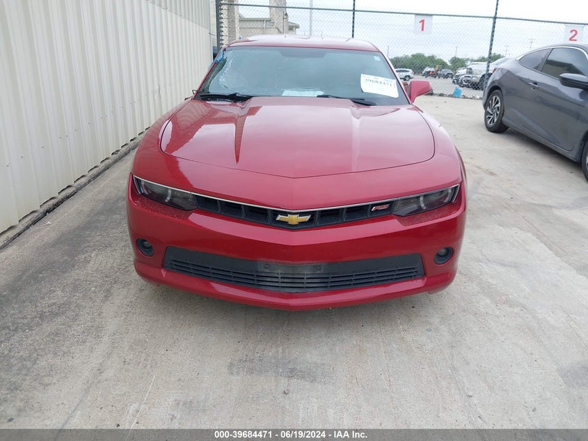 2015 Chevrolet Camaro Lt VIN: 2G1FD1E3XF9171806 Lot: 39684471