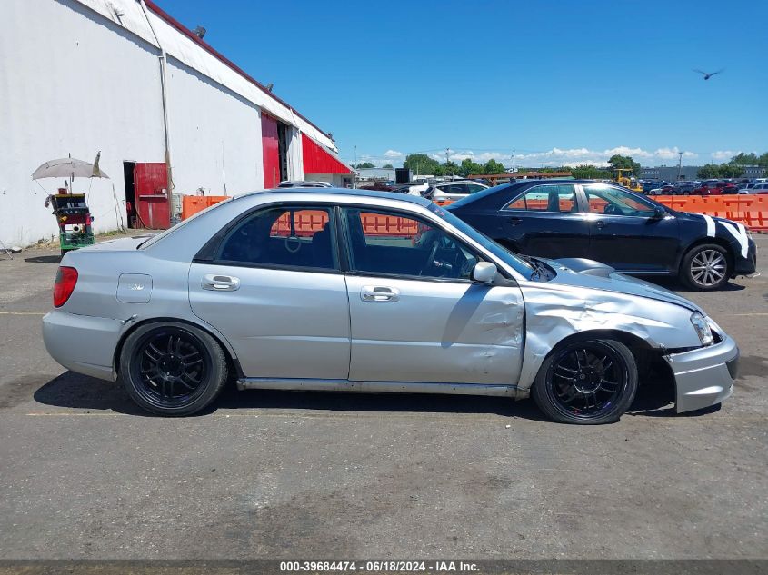 2004 Subaru Impreza Wrx VIN: JF1GD29694G507553 Lot: 39684474