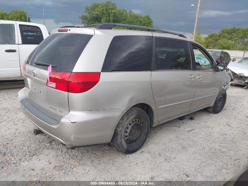 2004 Toyota Sienna Le VIN: 5TDZA23C44S144322 Lot: 39684485