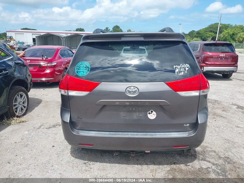 2014 Toyota Sienna Le V6 8 Passenger VIN: 5TDKK3DC5ES418079 Lot: 39684490