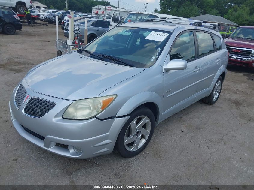 2005 Pontiac Vibe VIN: 5Y2SL63895Z430522 Lot: 39684493