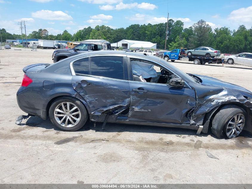 2008 Infiniti G35X VIN: JNKBV61F58M251972 Lot: 39684494