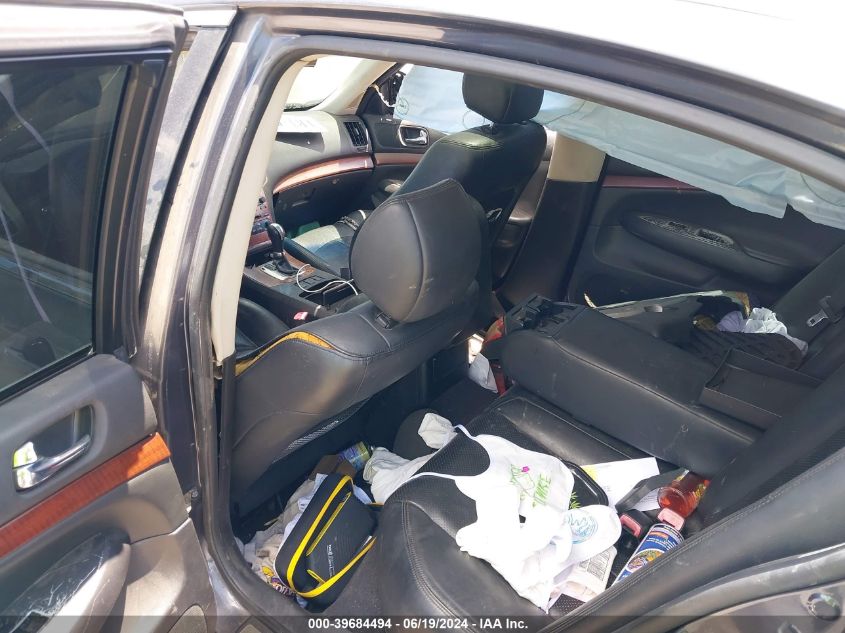 2008 Infiniti G35X VIN: JNKBV61F58M251972 Lot: 39684494