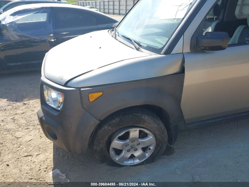 2003 Honda Element Ex VIN: 5J6YH28523L050063 Lot: 39684495