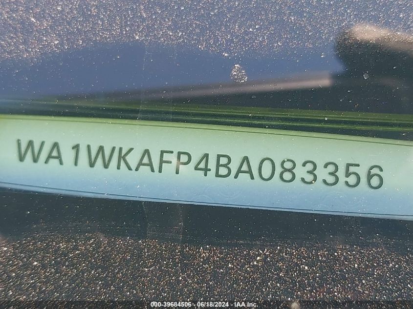 2011 Audi Q5 3.2 Premium Plus VIN: WA1WKAFP4BA083356 Lot: 39684506