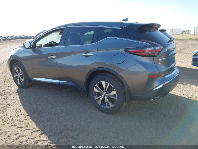 2021 Nissan Murano S Intelligent Awd VIN: 5N1AZ2AS6MC124196 Lot: 39684508