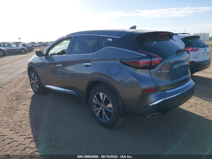 2021 Nissan Murano S Intelligent Awd VIN: 5N1AZ2AS6MC124196 Lot: 39684508