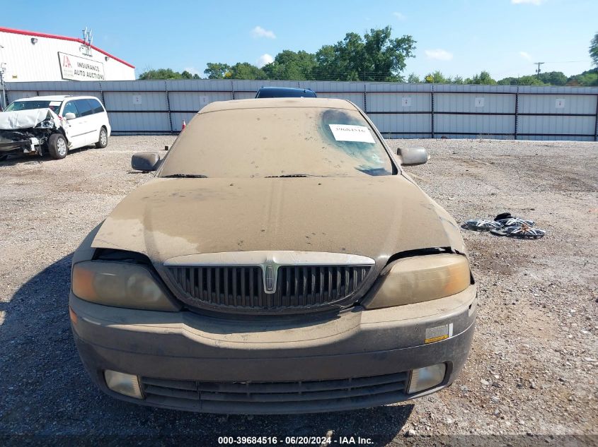 2001 Lincoln Ls V8 Auto VIN: 1LNHM87A71Y601148 Lot: 39684516