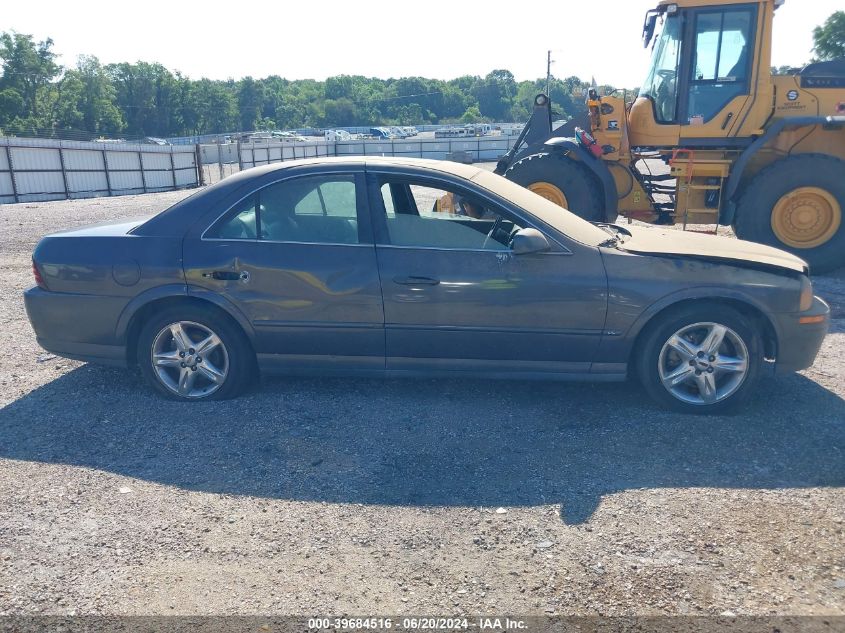 2001 Lincoln Ls V8 Auto VIN: 1LNHM87A71Y601148 Lot: 39684516