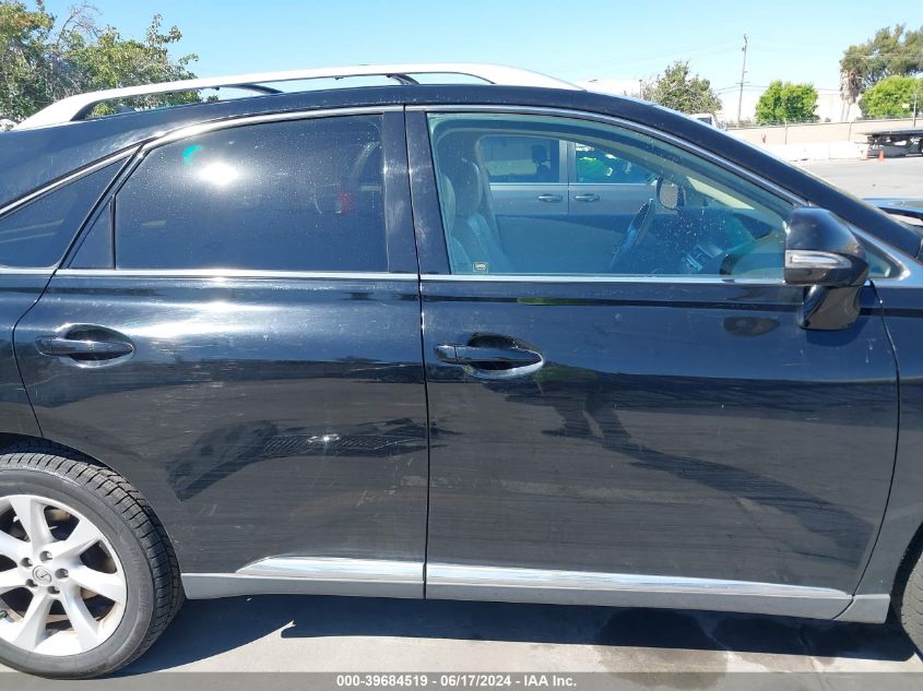 2011 Lexus Rx 350 VIN: 2T2BK1BA4BC119317 Lot: 39684519